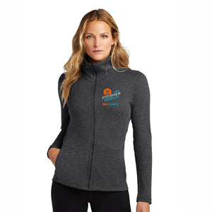 Women's Cowl Jacket -Blacktop- 2024 Finisher Embroidery - CUSTOMIZE WITH YOUR TIME