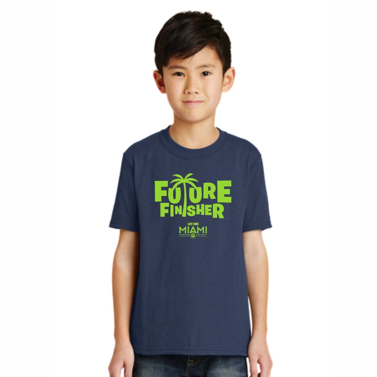 Youth SS Fashion Tee -Navy- Future Finisher