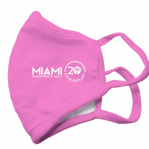 Adult Fabric Face Mask - '20th' Design