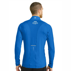 Men's OGIO 1/4 Zip -Electric Blue- Embroidery