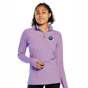 Women's Eco 1/4 Zip -Lavender- 2023 Finisher Embroidery