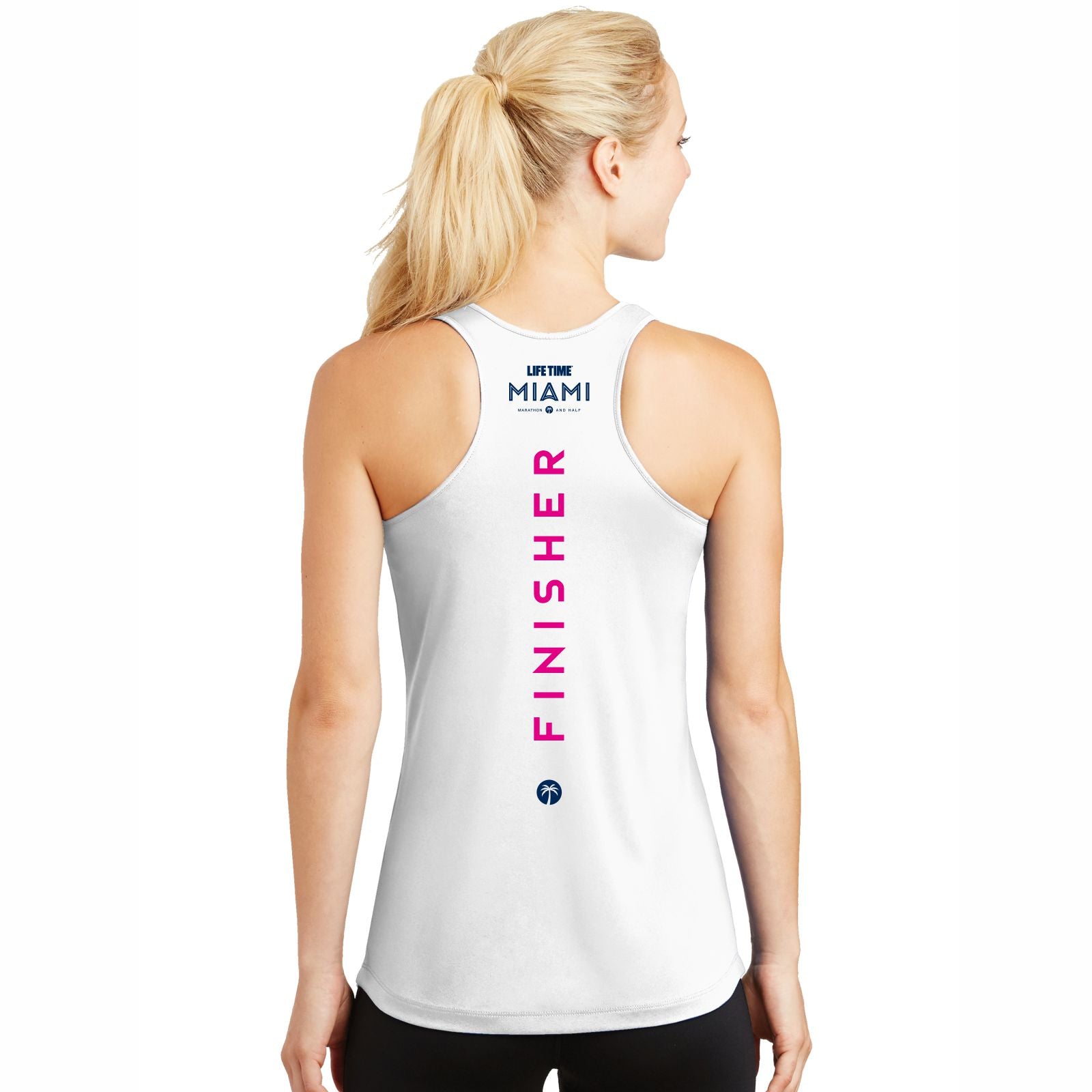 Women's Tech Racerback Singlet -White- 2023 Finisher