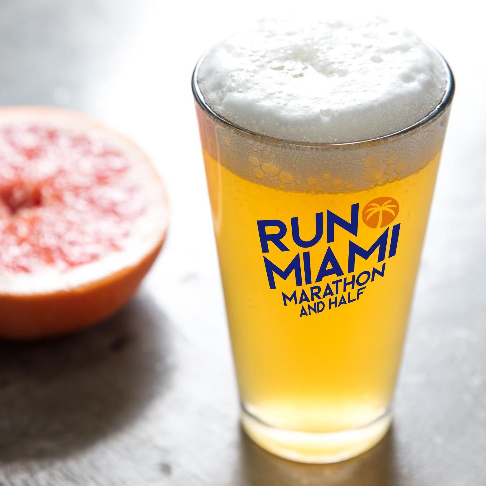 Pint Glass - Run Miami